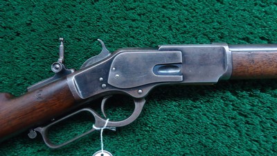 WINCHESTER FIRST MODEL 1873 RIFLE CHAMBERED FOR 44 WCF - Image 1 of 24