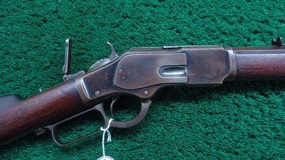 SPECIAL ORDER WINCHESTER MODEL 1873 RIFLE IN 32 WCF - Image 1 of 23