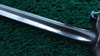PRE-WW1&WW1 FRENCH LEBEL BAYONET WITH SCABBARD FOR MODEL 1886 - Image 12 of 15