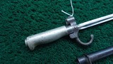 PRE-WW1&WW1 FRENCH LEBEL BAYONET WITH SCABBARD FOR MODEL 1886 - Image 6 of 15
