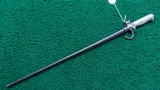 PRE-WW1&WW1 FRENCH LEBEL BAYONET WITH SCABBARD FOR MODEL 1886