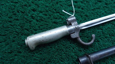 PRE-WW1&WW1 FRENCH LEBEL BAYONET WITH SCABBARD FOR MODEL 1886 - Image 6 of 15