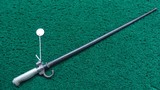 PRE-WW1&WW1 FRENCH LEBEL BAYONET WITH SCABBARD FOR MODEL 1886 - Image 2 of 15