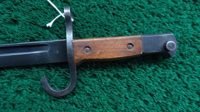 WW2 1930s-1945 JAPANESE ARISAKA TYPE 30 BAYONET WITH SCABBARD - Image 8 of 13