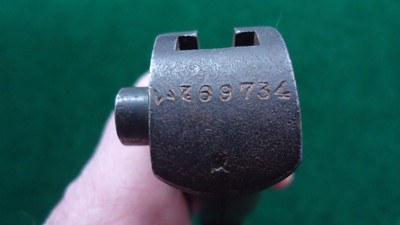 WW2 1930s-1945 JAPANESE ARISAKA TYPE 30 BAYONET WITH SCABBARD - Image 13 of 13