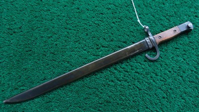 WW2 1930s-1945 JAPANESE ARISAKA TYPE 30 BAYONET WITH SCABBARD - Image 3 of 13