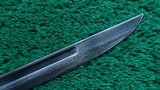 WW2 1930s-1945 JAPANESE ARISAKA TYPE 30 BAYONET WITH SCABBARD - Image 11 of 13