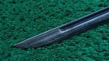 WW2 1930s-1945 JAPANESE ARISAKA TYPE 30 BAYONET WITH SCABBARD - Image 12 of 13