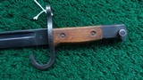 WW2 1930s-1945 JAPANESE ARISAKA TYPE 30 BAYONET WITH SCABBARD - Image 8 of 13