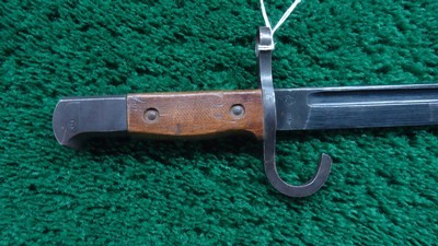 WW2 1930s-1945 JAPANESE ARISAKA TYPE 30 BAYONET WITH SCABBARD - Image 9 of 13