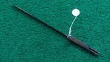 RARE WW1 CZECH MAUSER BAYONET WITH SCABBARD - Image 9 of 10