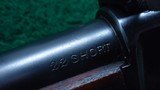 SPORTERIZED WINCHESTER LOW WALL MODEL 1885 WINDER MUSKET IN 22 SHORT - Image 6 of 25