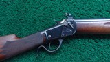 SPORTERIZED WINCHESTER LOW WALL MODEL 1885 WINDER MUSKET IN 22 SHORT - Image 1 of 25