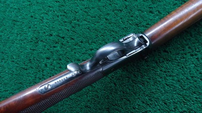 SPORTERIZED WINCHESTER LOW WALL MODEL 1885 WINDER MUSKET IN 22 SHORT - Image 3 of 25