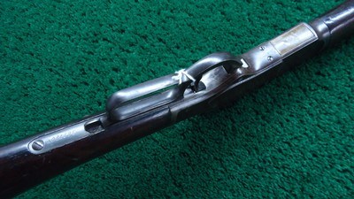 SPECIAL ORDER WINCHESTER MODEL 1873 WITH 28 INCH EXTRA HEAVY BARREL IN 44 WCF - Image 3 of 23
