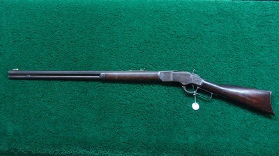 SPECIAL ORDER WINCHESTER MODEL 1873 WITH 28 INCH EXTRA HEAVY BARREL IN 44 WCF - Image 22 of 23