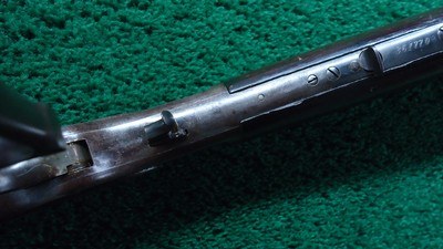 SPECIAL ORDER WINCHESTER MODEL 1873 WITH 28 INCH EXTRA HEAVY BARREL IN 44 WCF - Image 9 of 23