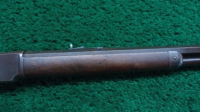 WINCHESTER MODEL 1873 OPEN TOP RIFLE WITH 26 INCH BARREL IN 44 WCF - Image 5 of 25