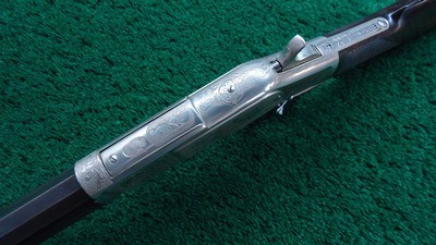 VERY FINE WINCHESTER 1873 1ST MODEL DELUXE RIFLE IN CALIBER 44-40; - Image 4 of 25