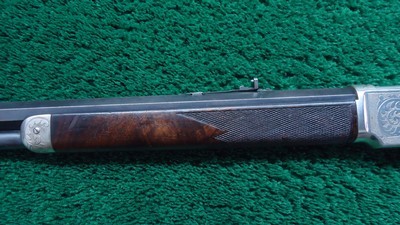 VERY FINE WINCHESTER 1873 1ST MODEL DELUXE RIFLE IN CALIBER 44-40; - Image 17 of 25