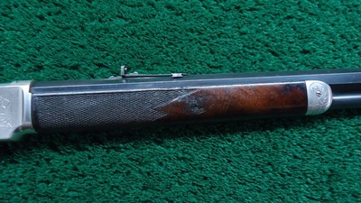 VERY FINE WINCHESTER 1873 1ST MODEL DELUXE RIFLE IN CALIBER 44-40; - Image 5 of 25