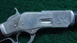 VERY FINE WINCHESTER 1873 1ST MODEL DELUXE RIFLE IN CALIBER 44-40; - Image 8 of 25