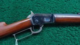 VERY FINE MARLIN MODEL 1891 FIRST VARIATION 22 CALIBER RIFLE - Image 1 of 25