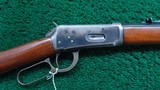 WINCHESTER MODEL 1894 RIFLE IN CALIBER 38-55 - Image 1 of 22