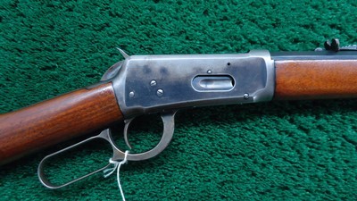 WINCHESTER MODEL 1894 RIFLE IN CALIBER 38-55 - Image 1 of 22