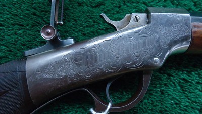 DELUXE FACTORY ENGRAVED MARLIN BALLARD No. 4-1/2 RIFLE - Image 9 of 25