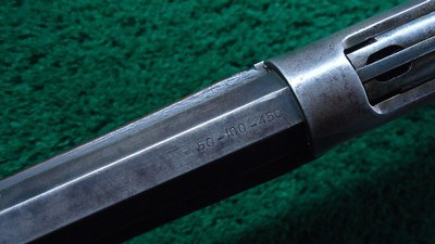 ANTIQUE WINCHESTER MODEL 1886 RIFLE IN VERY SCARCE 50-100-450 CALIBER - Image 6 of 25