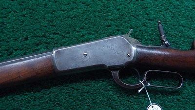ANTIQUE WINCHESTER MODEL 1886 RIFLE IN VERY SCARCE 50-100-450 CALIBER - Image 2 of 25