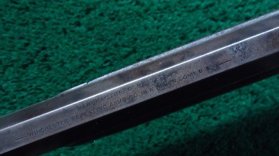 ANTIQUE WINCHESTER MODEL 1886 RIFLE IN VERY SCARCE 50-100-450 CALIBER - Image 12 of 25