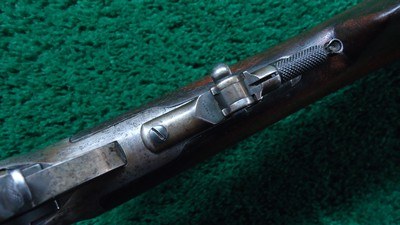 ANTIQUE WINCHESTER MODEL 1886 RIFLE IN VERY SCARCE 50-100-450 CALIBER - Image 8 of 25