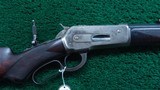 SPECIAL ORDER WINCHESTER MODEL 1886 DELUXE RIFLE IN 45-70 CALIBER