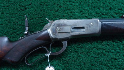 SPECIAL ORDER WINCHESTER MODEL 1886 DELUXE RIFLE IN 45-70 CALIBER - Image 1 of 25