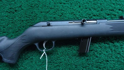SAVAGE MODEL 64 SEMI-AUTOMATIC RIFLE FOR 22 LONG RIFLE - Image 1 of 22