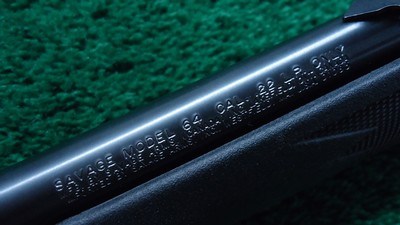 SAVAGE MODEL 64 SEMI-AUTOMATIC RIFLE FOR 22 LONG RIFLE - Image 6 of 22