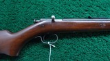 WINCHESTER MODEL 59 SINGLE SHOT RIFLE IN 22 RF