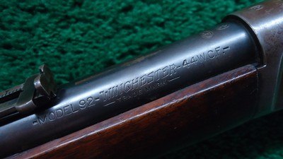 WINCHESTER MODEL 92 SADDLE RING CARBINE IN CALIBER 44 WCF - Image 6 of 25