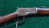 WINCHESTER 1892 SADDLE RING CARBINE IN CALIBER 38 W.C.F - Image 1 of 22