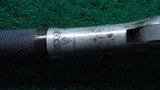 MARLIN MODEL 1881 THIN SIDE LIGHTWEIGHT FACTORY ENGRAVED RIFLE IN 38-55 - Image 13 of 25