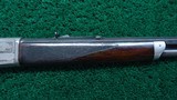 MARLIN MODEL 1881 THIN SIDE LIGHTWEIGHT FACTORY ENGRAVED RIFLE IN 38-55 - Image 5 of 25