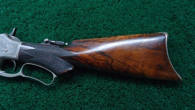 MARLIN MODEL 1881 THIN SIDE LIGHTWEIGHT FACTORY ENGRAVED RIFLE IN 38-55 - Image 18 of 25