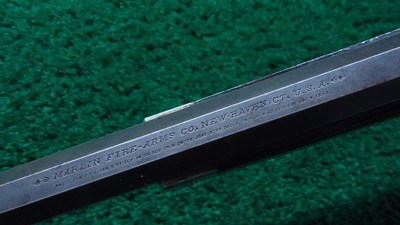 MARLIN MODEL 1881 THIN SIDE LIGHTWEIGHT FACTORY ENGRAVED RIFLE IN 38-55 - Image 14 of 25