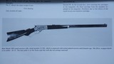 MARLIN MODEL 1881 THIN SIDE LIGHTWEIGHT FACTORY ENGRAVED RIFLE IN 38-55 - Image 24 of 25