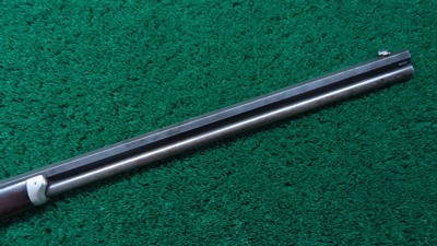 MARLIN MODEL 1881 THIN SIDE LIGHTWEIGHT FACTORY ENGRAVED RIFLE IN 38-55 - Image 7 of 25