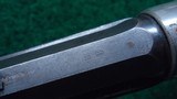 MARLIN MODEL 1881 THIN SIDE LIGHTWEIGHT FACTORY ENGRAVED RIFLE IN 38-55 - Image 6 of 25