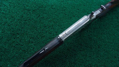 MARLIN MODEL 1881 THIN SIDE LIGHTWEIGHT FACTORY ENGRAVED RIFLE IN 38-55 - Image 4 of 25