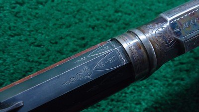 DELUXE ENGRAVED MARLIN 1895 TAKEDOWN RIFLE IN CALIBER 45-90 - Image 6 of 25